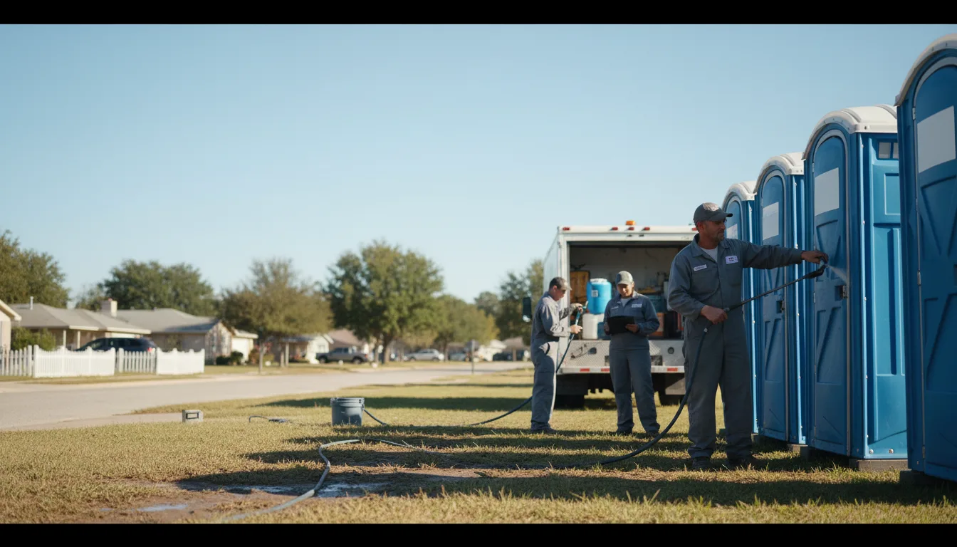 Long-Term Portable Toilet Rental in Rinard, IL near me